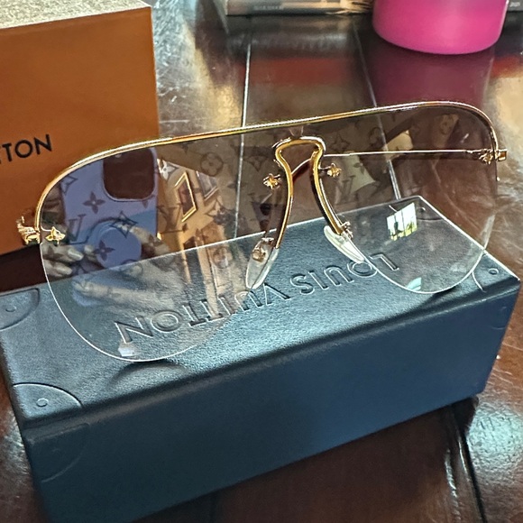 Auth. Louis Vuitton grease mask sunglasses z1469u - Picture 2 of 15